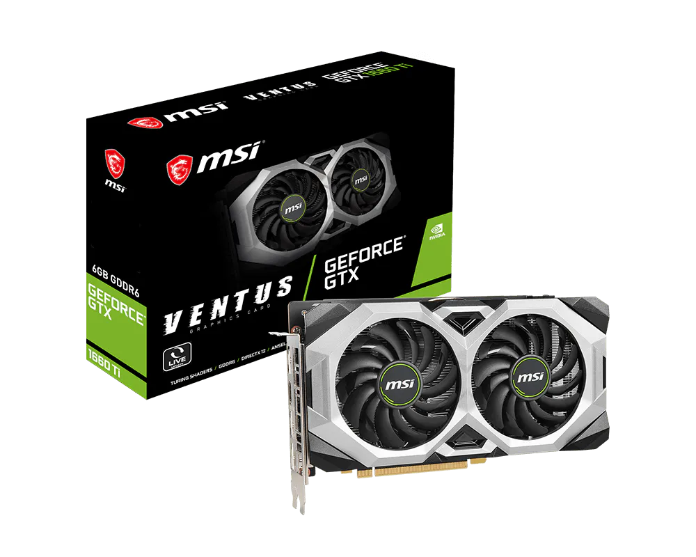 MSI GeForce GTX 1660 Ti VENTUS 6G